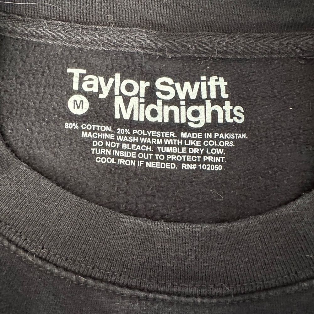 Taylor Swift Navy All Eras Sweatshirt - Picture 3 of 3